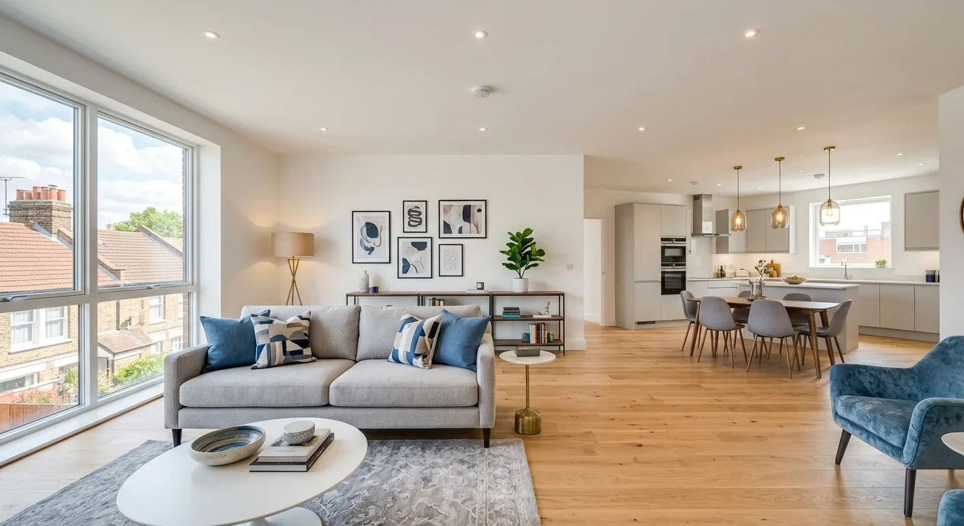 HDR living room